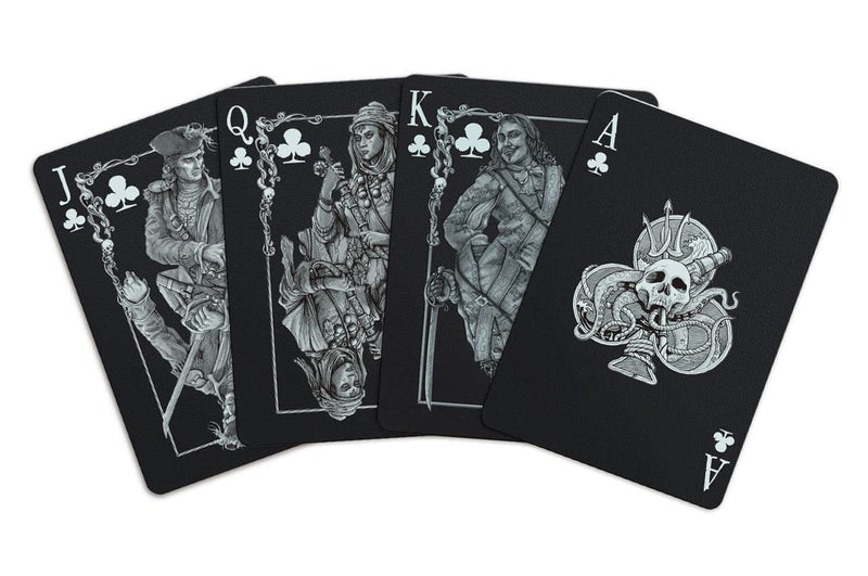 Gents of Fortune Playing Cards Black Flag Edition Waterproof Gent Supply - BeesActive Australia