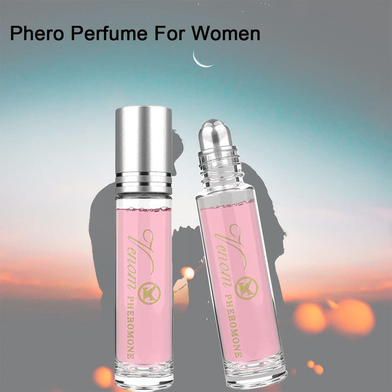 masatow Women Pheromone Perfume - Long-lasting and Addictive Personal Roll-on Pheromone Perfume Oil Fragrance - Cologne for Women to Attract Men (Pack of 2) - BeesActive Australia