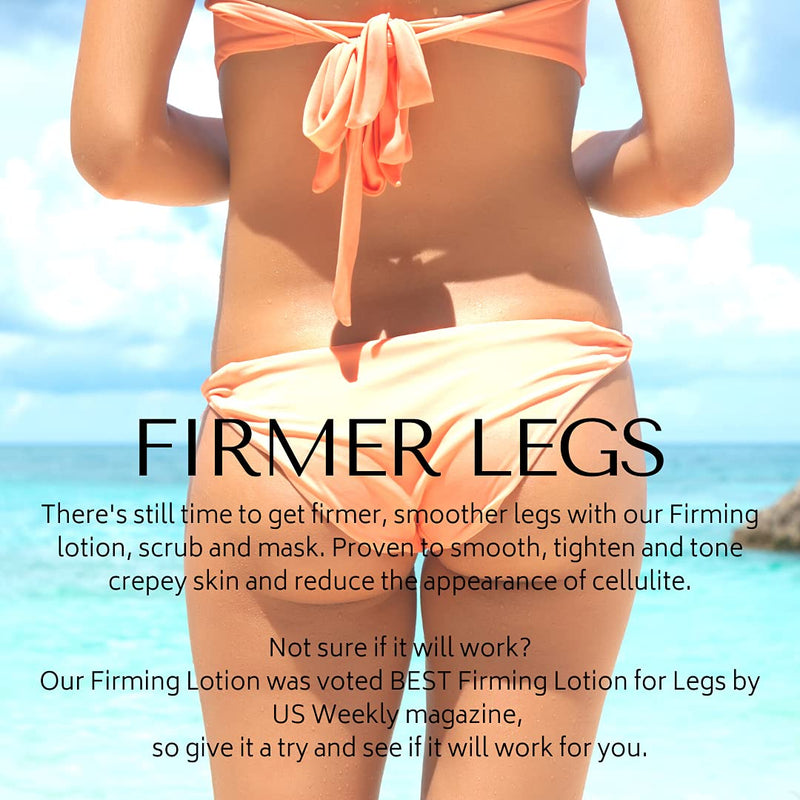 99% Natural & Organic Firming Body Mask for Cellulite, Crepey Skin, Spider Veins, Varicose Veins. Firming Herbal Extracts Tighten & Firm Losse, Sagging Skin for Smooth Texture & Less Visible Veins. - BeesActive Australia