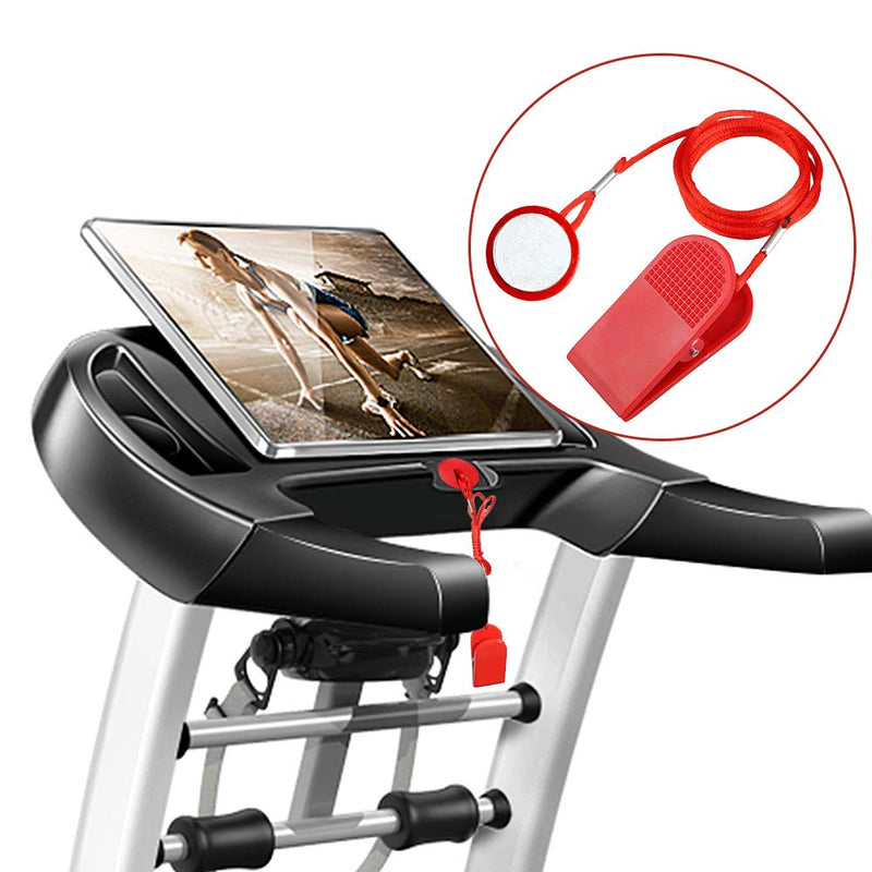Treadmill Universal Magnet Safety Key for All NordicTrack, Proform, Image, Weslo, Reebok, Epic, Golds Gym, Freemotion, and Healthrider Treadmills Red - BeesActive Australia