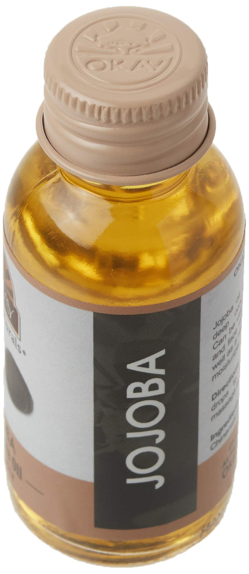 OKAY | Jojoba Oil | For Hair and Skin | Deep Conditioning Treatment | 100 % Pure Oil | Free of Paraben, Silicone | 1 oz - BeesActive Australia