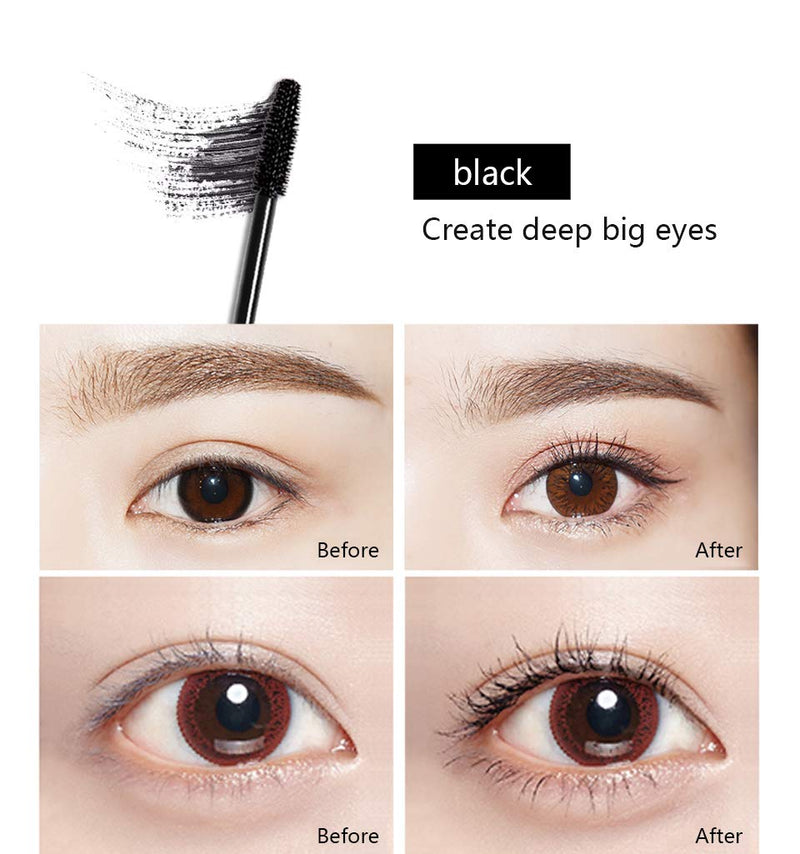 Music Flower Mascara Black Lengthening Thick Curling Eye Makeup Long lasting Smudge-proof Eyelash - BeesActive Australia