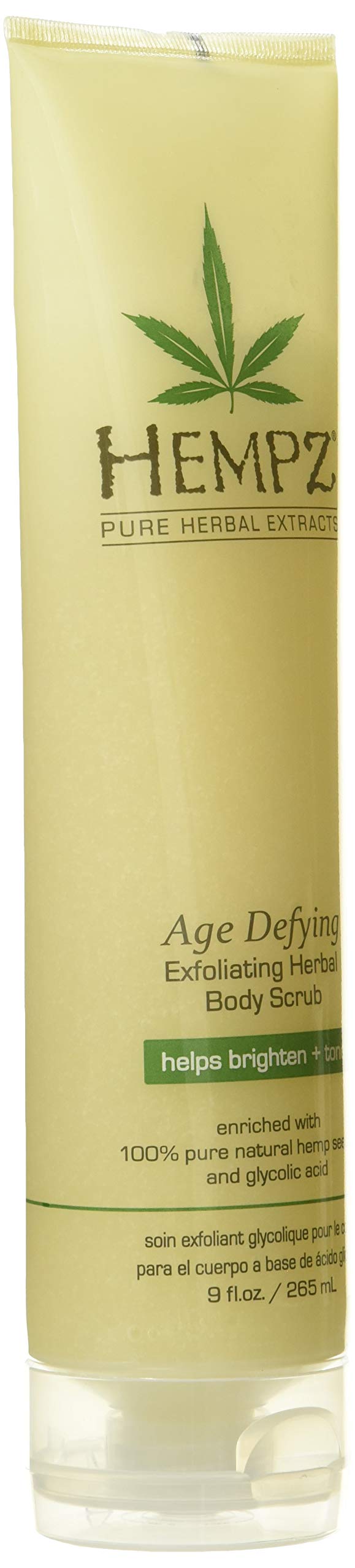 Hempz Age Defying Herbal Body Scrub, Off White, Vanilla/Musk, 9 Fluid Ounce - BeesActive Australia