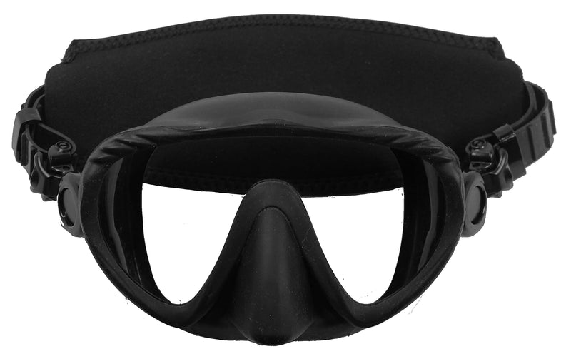 Symbiotic Tac-Strap: Non-Slip Dive Mask Strap, Black, One-Size Fits All - BeesActive Australia