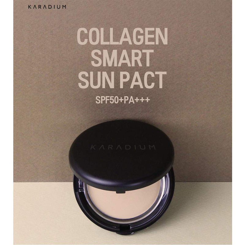 [KARADIUM] Collagen Smart Sun Pact SPF50+ PA+++ 11g - Perfect Flawless Silky Finish Pact, Long Lasting Sebum Control Effect with Sun Protection (#23) #23 - BeesActive Australia