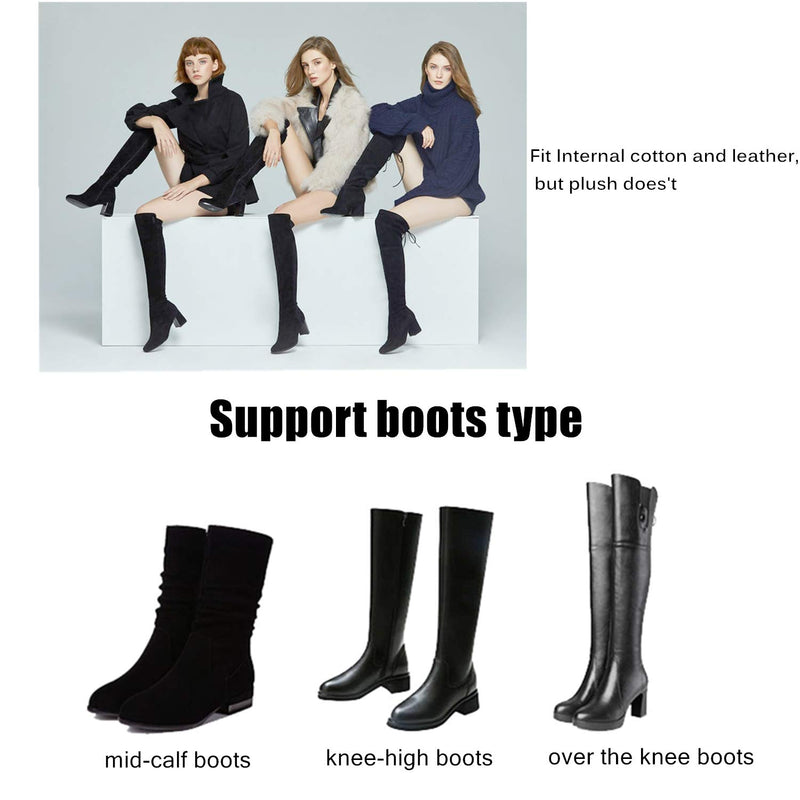 [AUSTRALIA] - Knee Boots Straps Anti-Slip Fixed belt | Anti-Drop Down Prevent Loose No Fall Off | with 20 pcs Tape Stickers[1 pair] 11.8-17.7 inch 