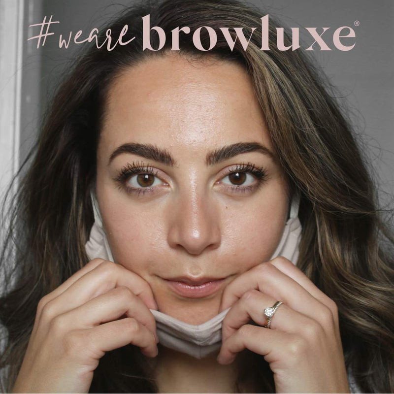 browluxe Precision Brow Pencil for Microblading Effect | Coffee Brown Eyebrow Pencil | Brow Pencil with Brush | Smudge Proof Eyebrow Color - BeesActive Australia