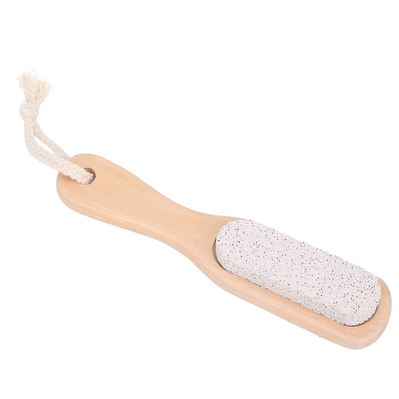 Foot Exfoliator,1 pumice stoneFoot File Dead Skin Callus Removing Pumice Stone Foot Pedicure Tool with Wooden Handle - BeesActive Australia