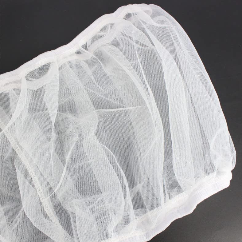 Pssopp Bird Cage Cover Durable Breathable Washable Mesh Seed Catcher Seed Catcher Guard Net Cover Large Size Bird Cage Good Night Cover (4 Colors) #3 - BeesActive Australia