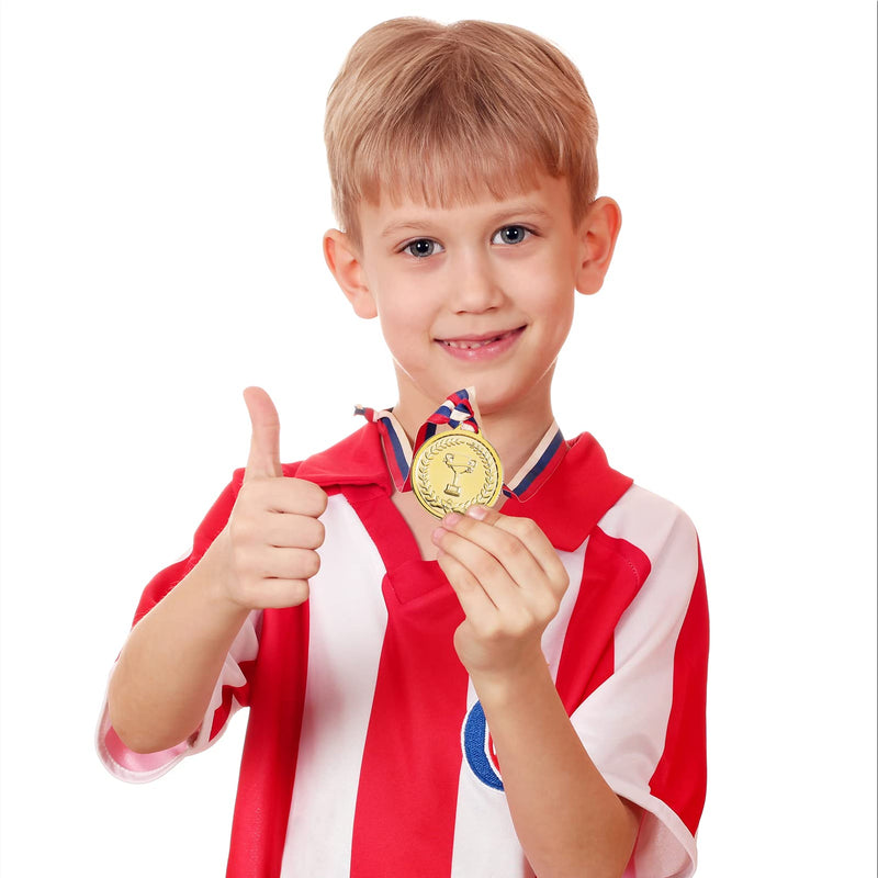 Pllieay 2 Inch Winner Medals Gold Award Medals Gold Prizes for Sports, Competitions, Party Favors and Awards 12 - BeesActive Australia
