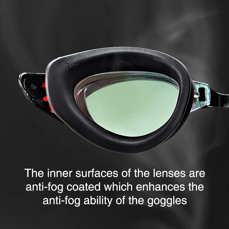 Shortsighted Swim Goggles Nearsighted Swimming Goggles for Adult Men Women Kids Black -2.5 - BeesActive Australia