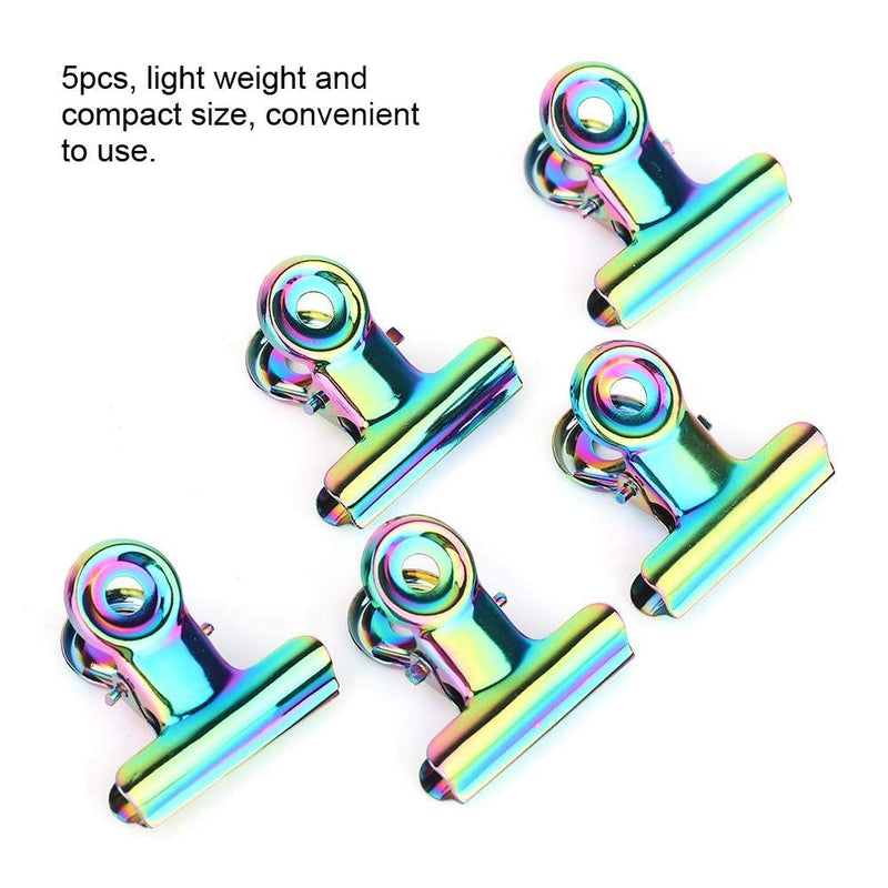 Nail Extension Clips,5pcs Stainless Curve Nail Extension Clips Multi-functional Nail Art Accessories, Gel Extension Nails Art Tool - BeesActive Australia