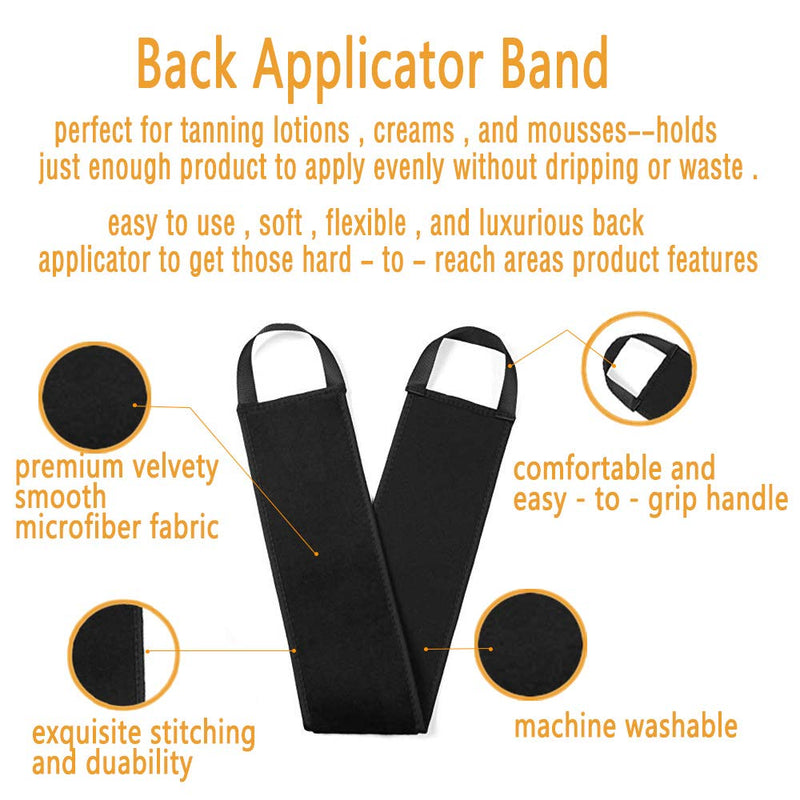 stusgo Tanning Back Lotion Applicator, Self Tanning Lotion Applicator ，for Back Tanner Lotion Suncreen Applicator Apply Lotion to Back Smooth Even Finish Back Lotioner Tanning Back Applicator - BeesActive Australia