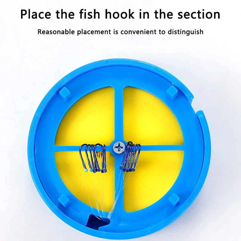 SEAOWL Fishing Rig Storage Ideal for Snelled Hooks Fishing Leader Dispenser Holds up to Storage Jigs Rigs Snells Organized and Tangle-Free - BeesActive Australia