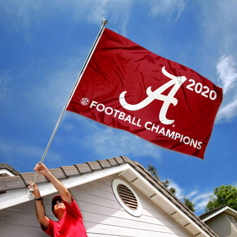 College Flags & Banners Co. Alabama Crimson Tide 2020 SEC Football Champions Flag - BeesActive Australia