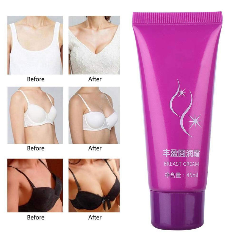 Breast Enhancement Cream,Breast Nourishing Cream,Bust Butt Enlargement Cream for Breast Care- Lifting and Firming, Moisturising Chest Care Full & Well-Proportioned Chest Line 45g - BeesActive Australia