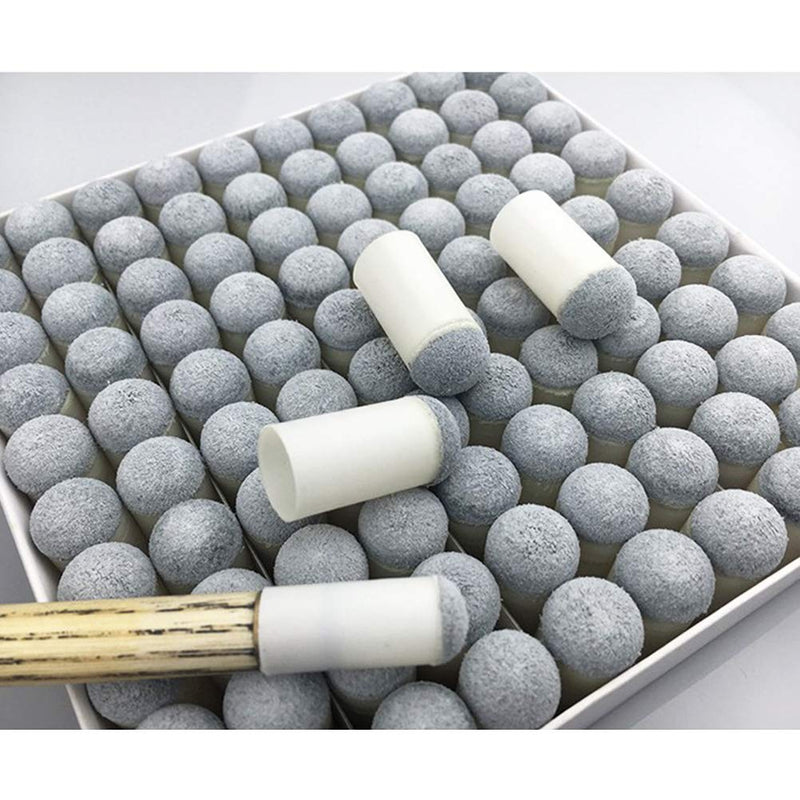 pengxiaomei 40pcs Slip On Pool Cue Tips Replacement Billiard Cue Tips 4 Sizes Slip-On Cue Tip(9mm/10mm/12mm/13mm, Each Size 10pcs) - BeesActive Australia