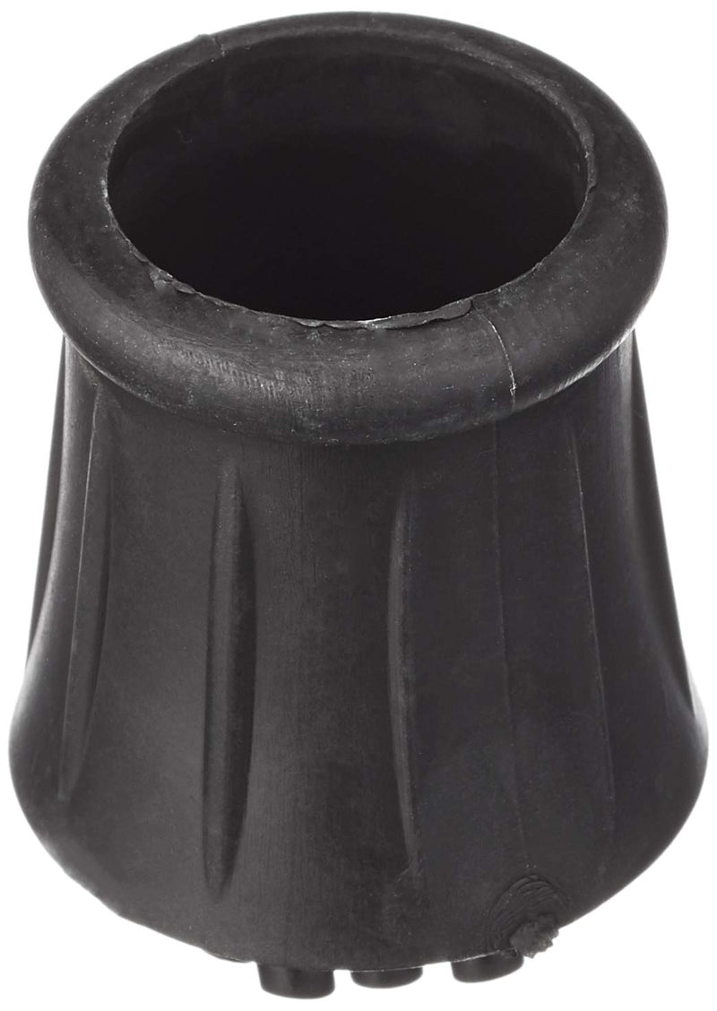 Merriway BH05583 (4 Pcs) Heavy Duty Rubber Walking Stick Ferrule Protectors Cane Tips, 22mm (7/8 inch) Black - Pack of 4 Pieces - BeesActive Australia