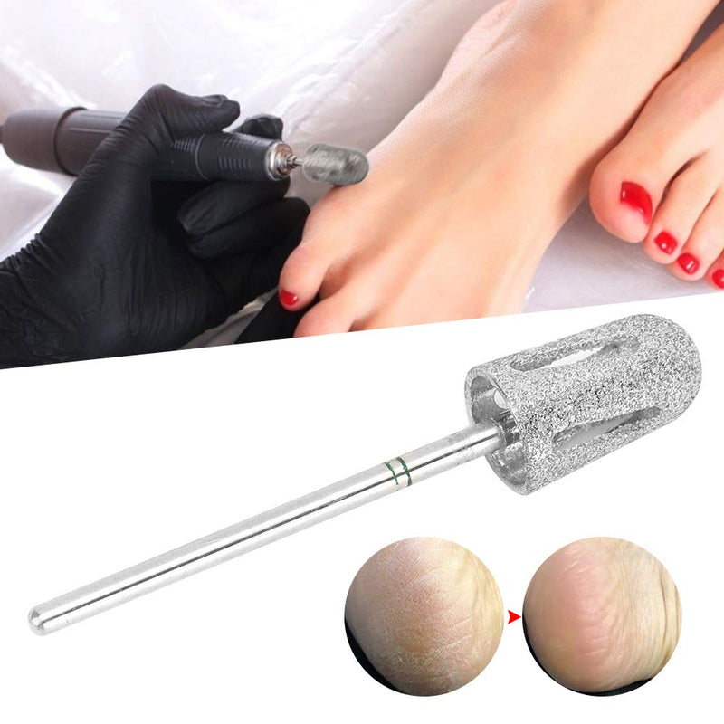 Professional Nail Polishing Head Stainless Steel Foot Nail Drill Bit Pedicure Foot Calluses Sanding Polishing Head for Electric Nail File - BeesActive Australia