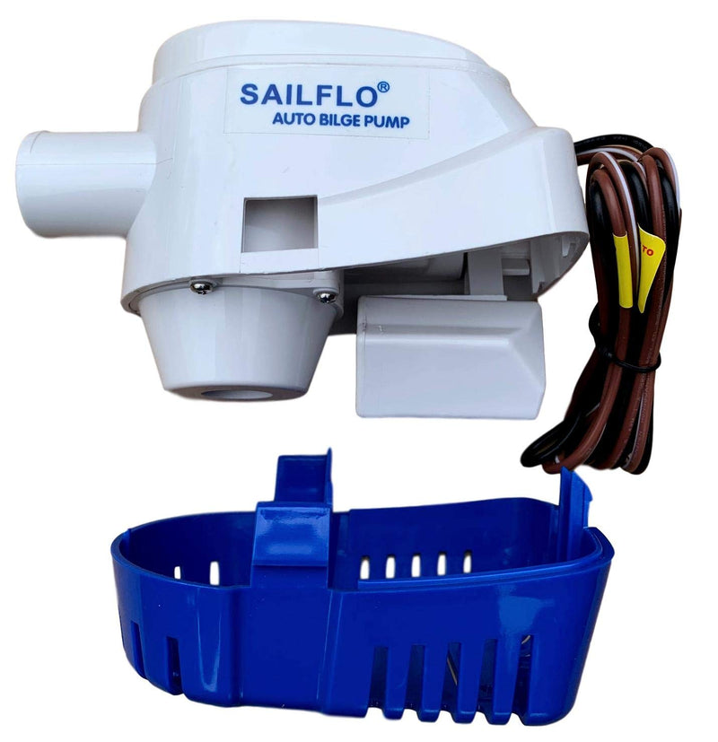 [AUSTRALIA] - SAILFLO Automatic Submersible Boat Bilge Water Pump 12v 1100gph Auto with Float Switch 1 1/8 inch (29mm) Outlet… 