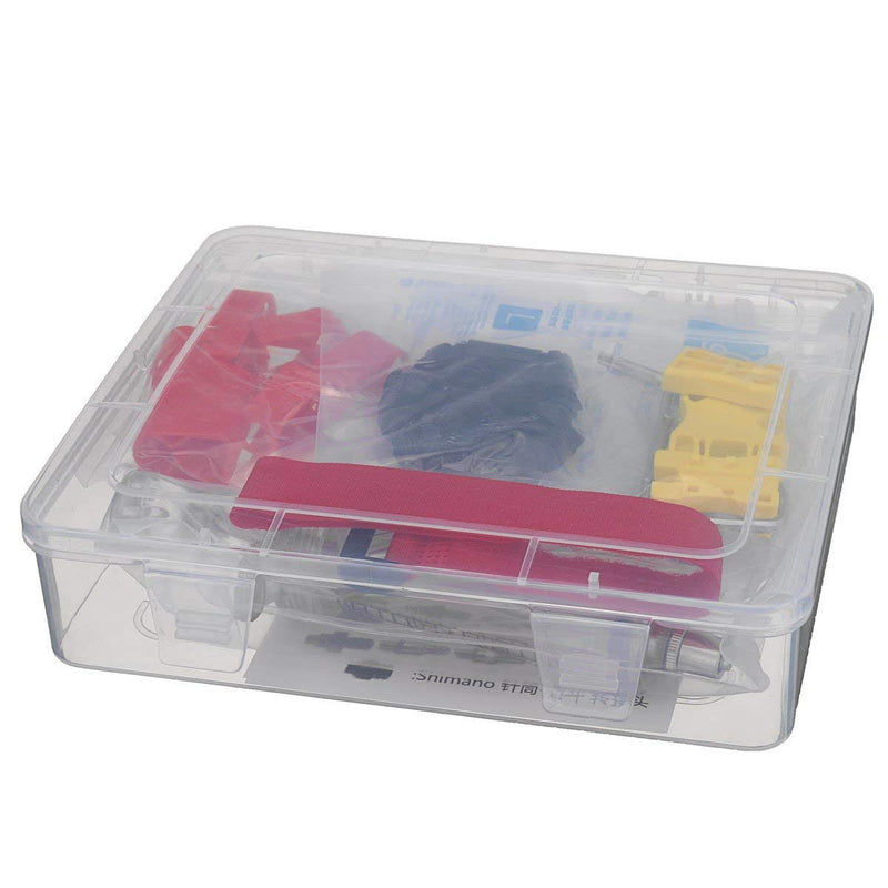 CYCEARTH Bicycle Brake Bleed Kit for Shimano TEKTRO MAGURA Zoom Bike Mineral Oil Hydraulic Disc Professional Tool Set - BeesActive Australia