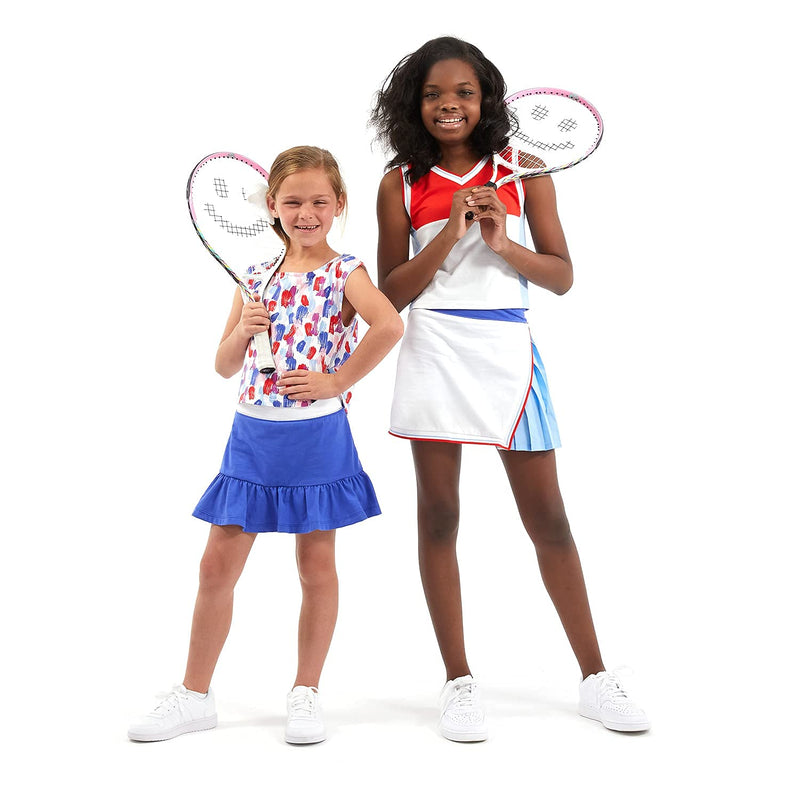 Street Tennis Club Girls Tennis & Golf Outfit with Shorts X-Large Block - BeesActive Australia