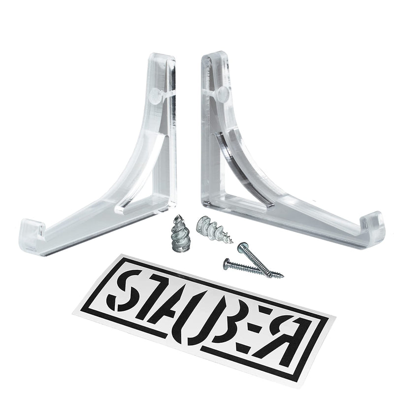 STAUBER Red Hook Snowboard Hanger - Display Graphic Snowboard Wall Mount - Snowboard, Ski, Skateboard Storage Rack | Horizontal Wall Mount - BeesActive Australia