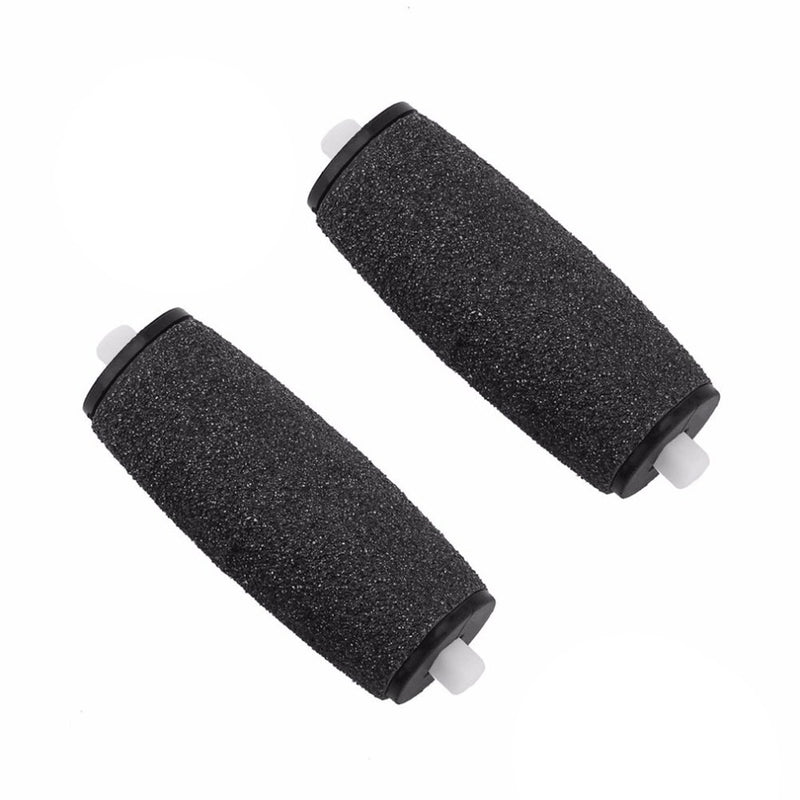 ULTNICE Replacement Rollers Heads Foot File Refills Callus Remover Pedicure Tool Black 2 Pieces - BeesActive Australia