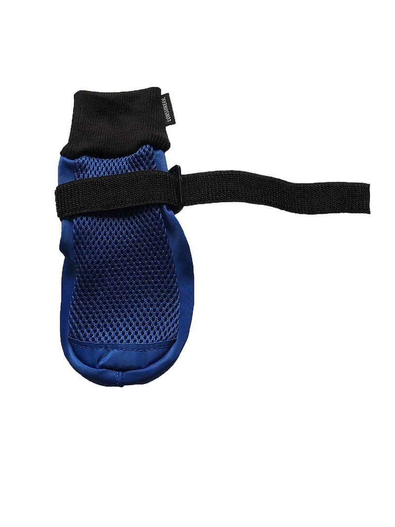 LONSUNEER Dog Boots Breathable Protect Paws Soft Nonslip Soles in 5 Sizes X-Large Blue - BeesActive Australia