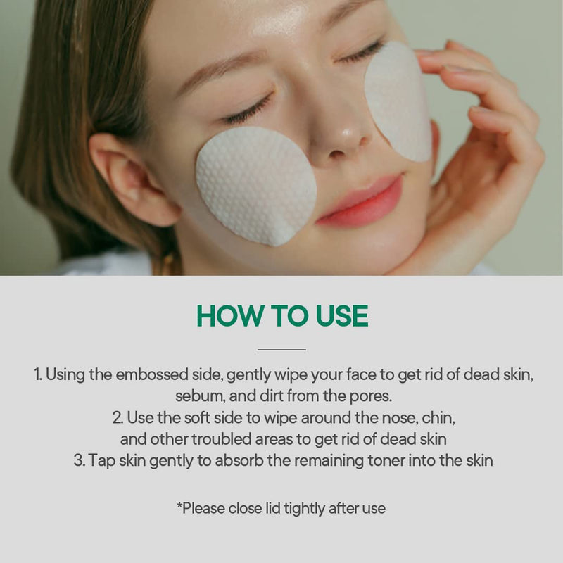 One-day's you Help Me Dacto Pad, 60 Pads, Exfoliating and Moisturizing, Skin Soothing,Sensitive Skin, Korean Toner Pad, Centella Asiatica Korean Skin Care - BeesActive Australia