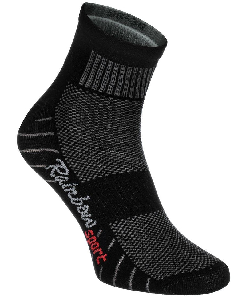 6 or 12 pairs of Cotton SPORT Athletic Socks, Black or White For Mens and Womens 10-11 12 X Black - BeesActive Australia