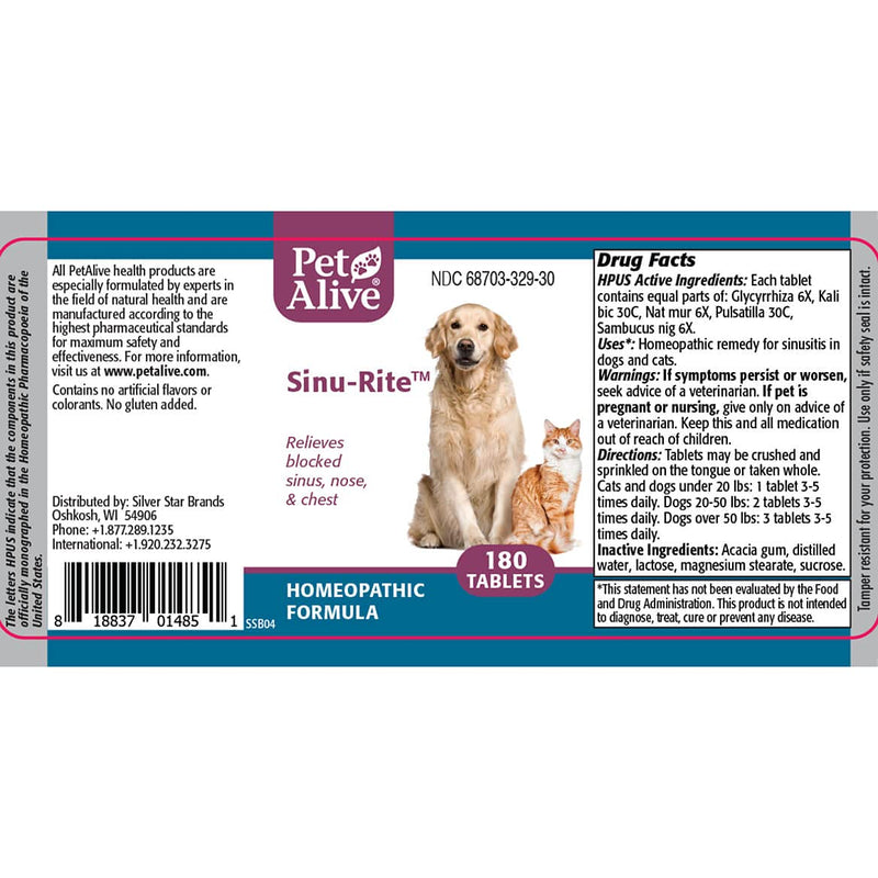 PetAlive Sinu-Rite Sinu-Rite Single - BeesActive Australia