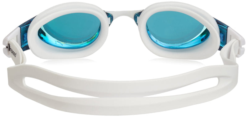 Ispeed Mirror Pro Swim Goggle (Acid Blue/White) - BeesActive Australia