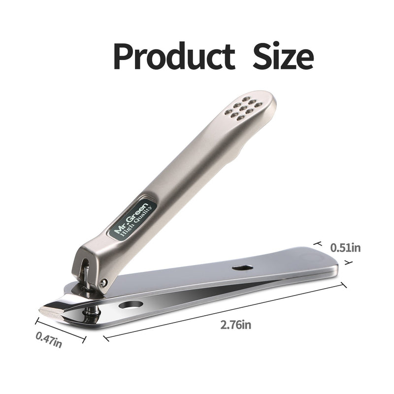 Nail Clippers, Cuticle Clipper, Medical Grade Stainless Steel, Sharp and Durable Nail Cutter for Men and Women (M-1110plus) M-1110plus - BeesActive Australia