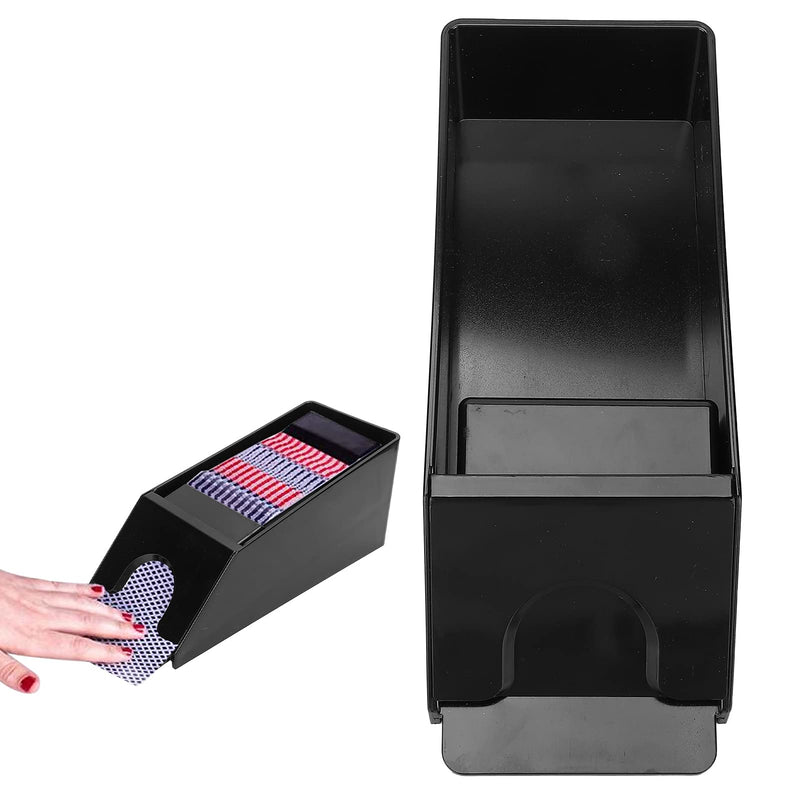 Manual Playing Card Shuffler Plastic 6-Deck Blackjack Shoe Playing Card Dealing Shoe for Blackjack Playing Cards Poker Playing Board Game Tool Accessory Game Dealer Accessory Black - BeesActive Australia