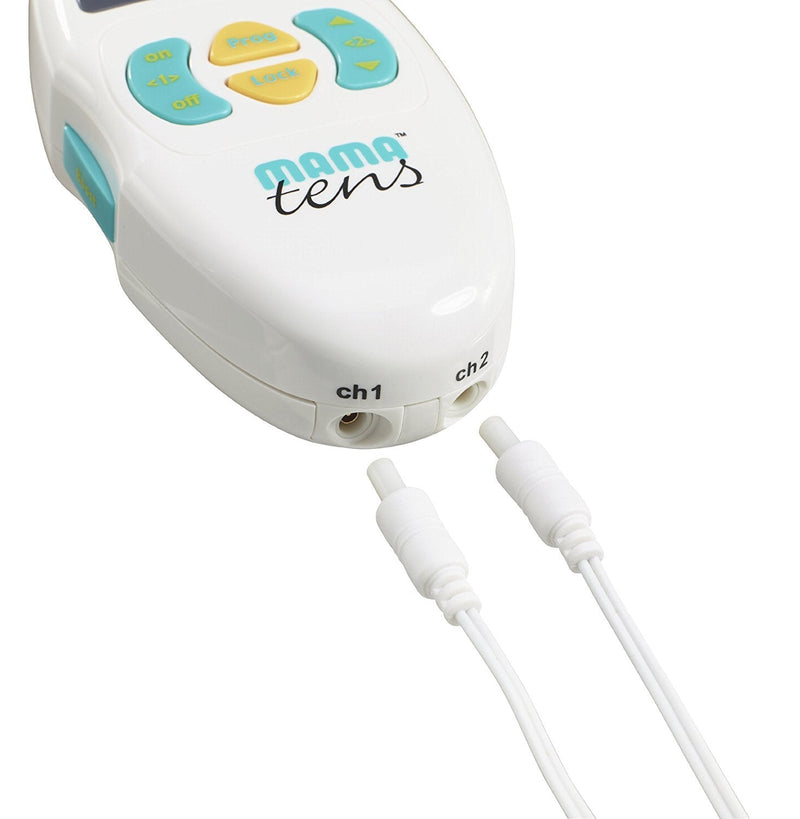 TensCare MamaTENS Replacement Electrodes with circular lead connection for the New Mama TENS model, Pack of 4 - BeesActive Australia