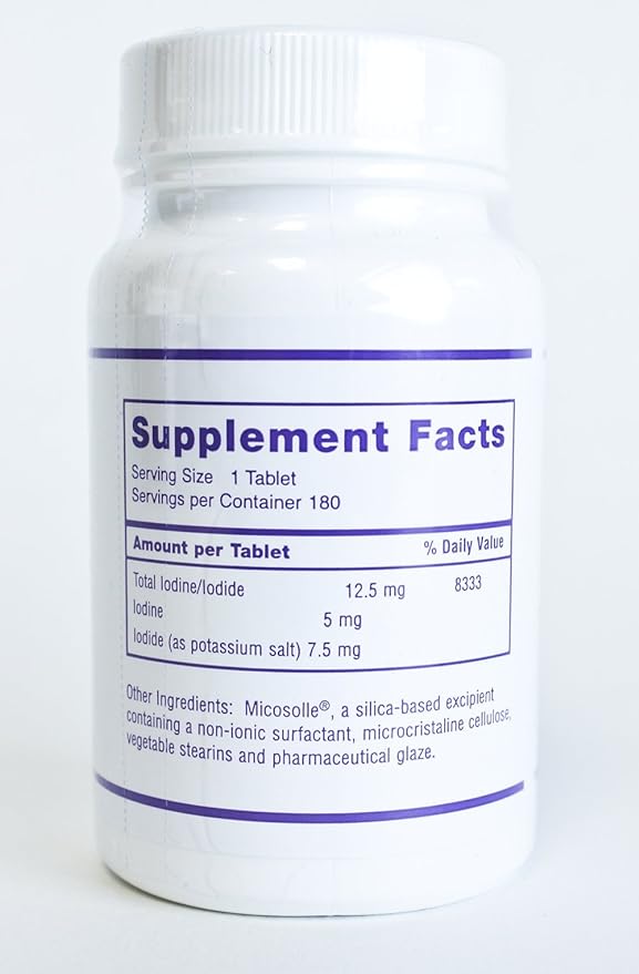 Optimox - Iodoral High Potassium Iodine/Iodide Supplement - 180 Tablets - BeesActive Australia