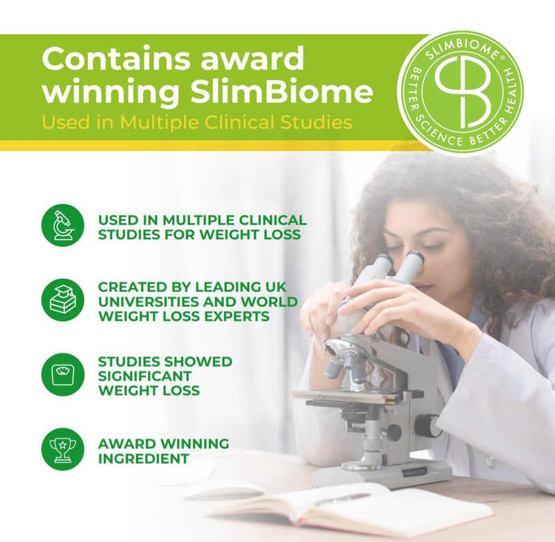 SlimBiome® Medical, Nutritional Supplement, High Strength, Vegan, 5g per Serving, 30 Sachets - BeesActive Australia