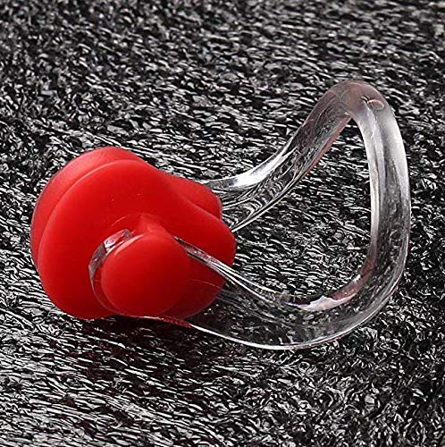 DNHCLL 5PCS Soft Silicone Swimming Nose Clip Surfing Nose Plug Waterproof Nose Protector for Swimming and Training for Adults Kids (5 Colors) - BeesActive Australia