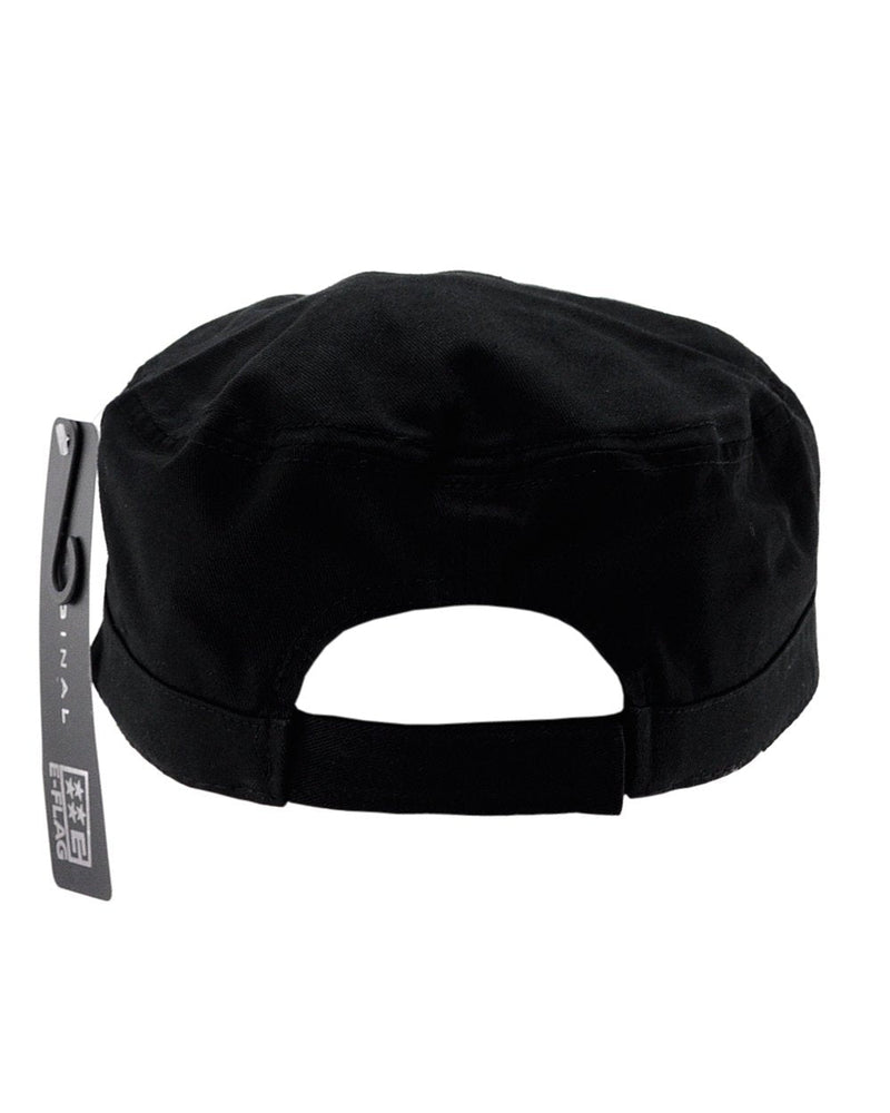 NYFASHION101 Fashionable Solid Color Unisex Adjustable Strap Cadet Cap Black - BeesActive Australia