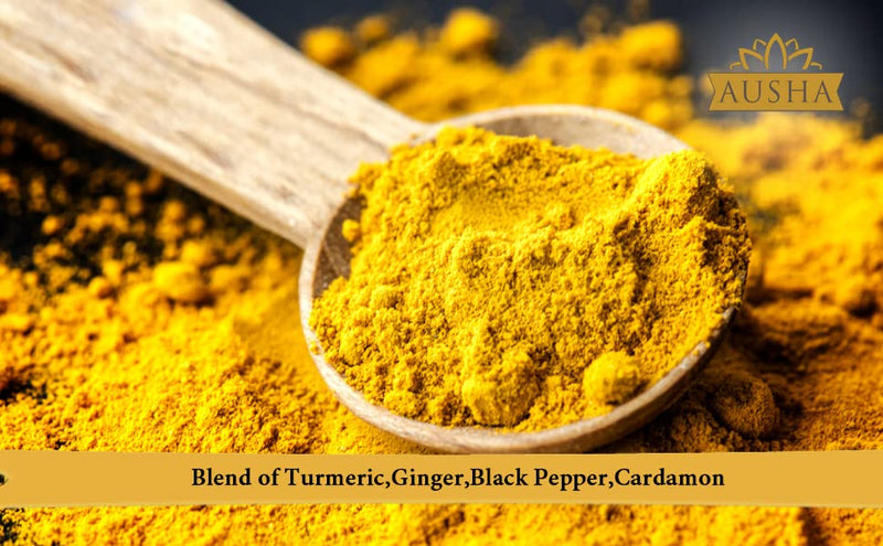 Turmeric Powder (Curcumin) with Black Pepper + Ginger + Cardamom - 250g | High Strength | Cooking | Joint Pain Relief - BeesActive Australia