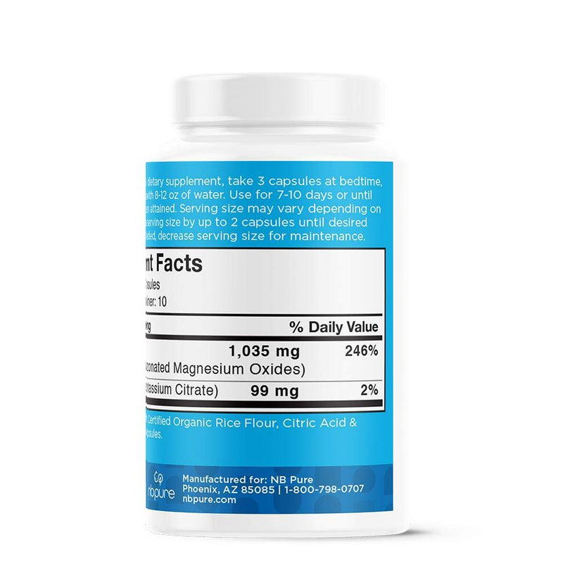 nbpure Mag O7 Oxygen Digestive System and Colon Cleanse and Detox Capsules (30 Count (Pack of 1)) 30 Count - BeesActive Australia