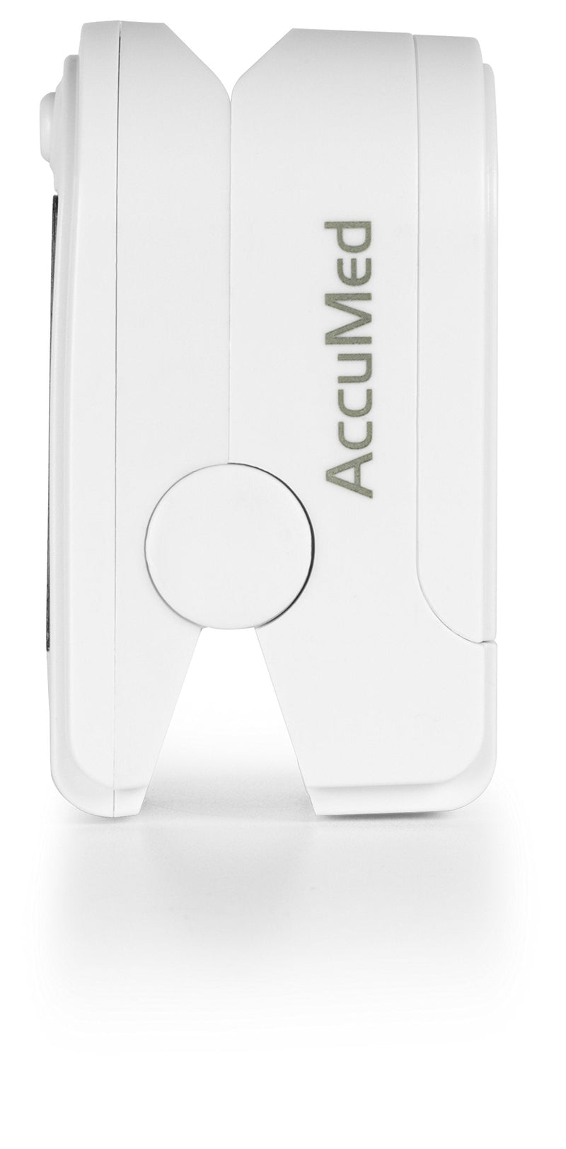 AccuMed® CMS-50DL Fingertip Pulse Oximeter Finger Pulse Blood Oxygen SpO2 Monitor w/Carrying case, Landyard Silicon Case & Battery (White) - BeesActive Australia