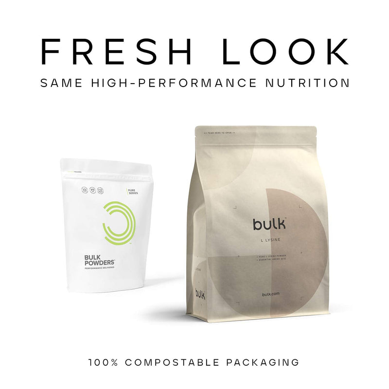 Bulk L-Lysine Powder, 500 g, Packaging May Vary - BeesActive Australia