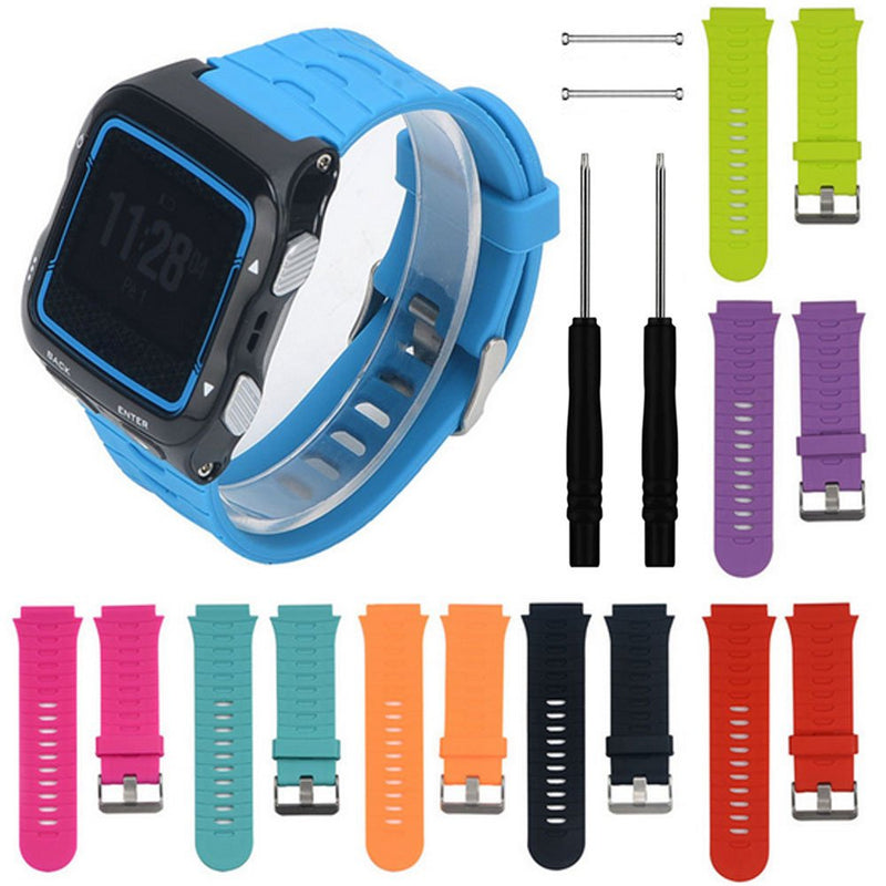 Band for Garmin Forerunner 920XT, Soft Silicone Replacement Watch Band Strap for Garmin Forerunner 920XT Pink - BeesActive Australia