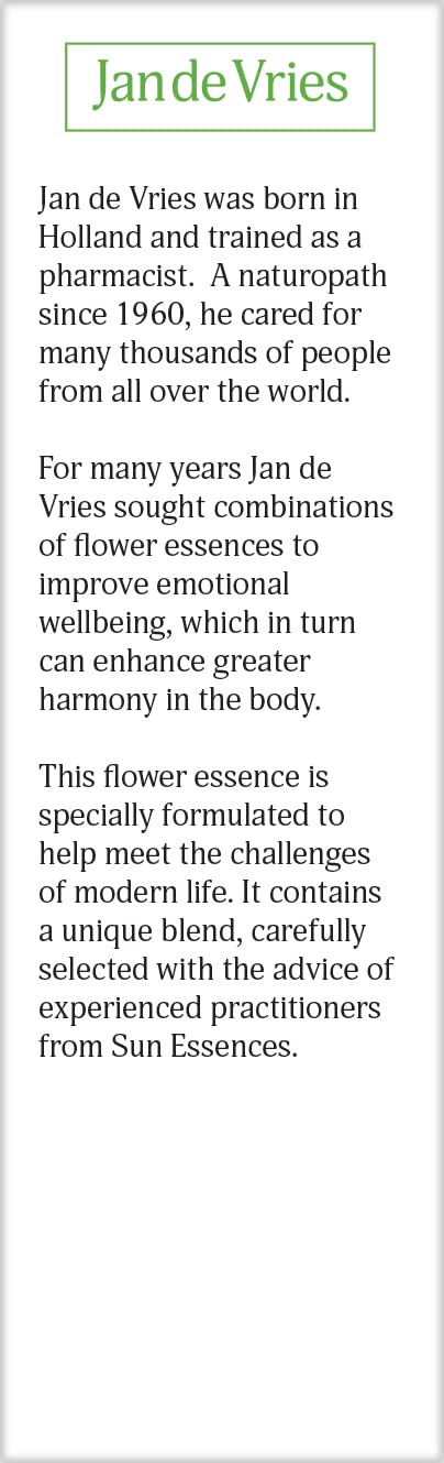 Jan De Vries Emergency Essence | Calm & Steady the Emotions | Contains Star of Bethlehem, Bluebell & Yarrow | 30ml 30 ml (Pack of 1) - BeesActive Australia