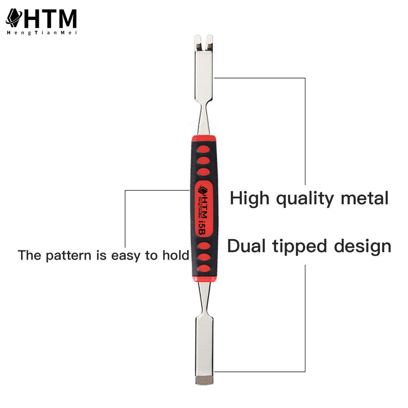 HengTianMei Precision Tweezers Set Anti-static ESD Tweezers Kit, Equipped with carving knife, metal crowbar and storage bag (12 PCS) 12 PCS - BeesActive Australia