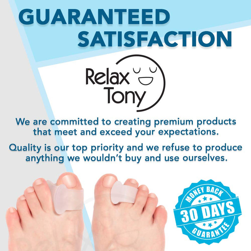 Relax Tony Toe Separators, 8 pieces - BeesActive Australia
