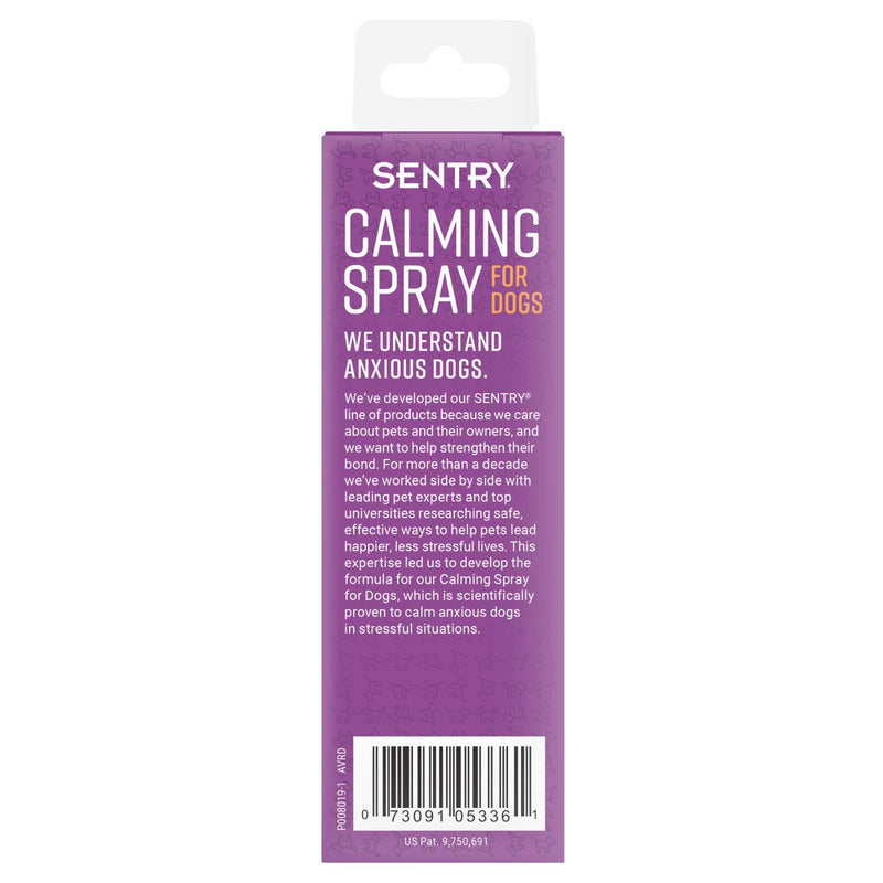 Sentry Calming Spray for Dogs, Uses Pheromones to Reduce Stress, Easy Spray Application, Helps Dogs with Separation, Travel, Loud Noises, and Anxiety - BeesActive Australia