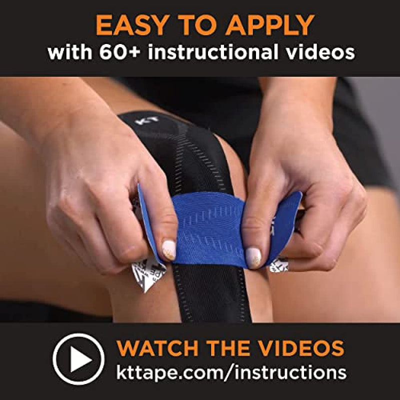 KT Tape Original Cotton Elastic Kinesiology Therapeutic Athletic Tape, 16 Ft, Uncut Roll Beige - Uncut - BeesActive Australia